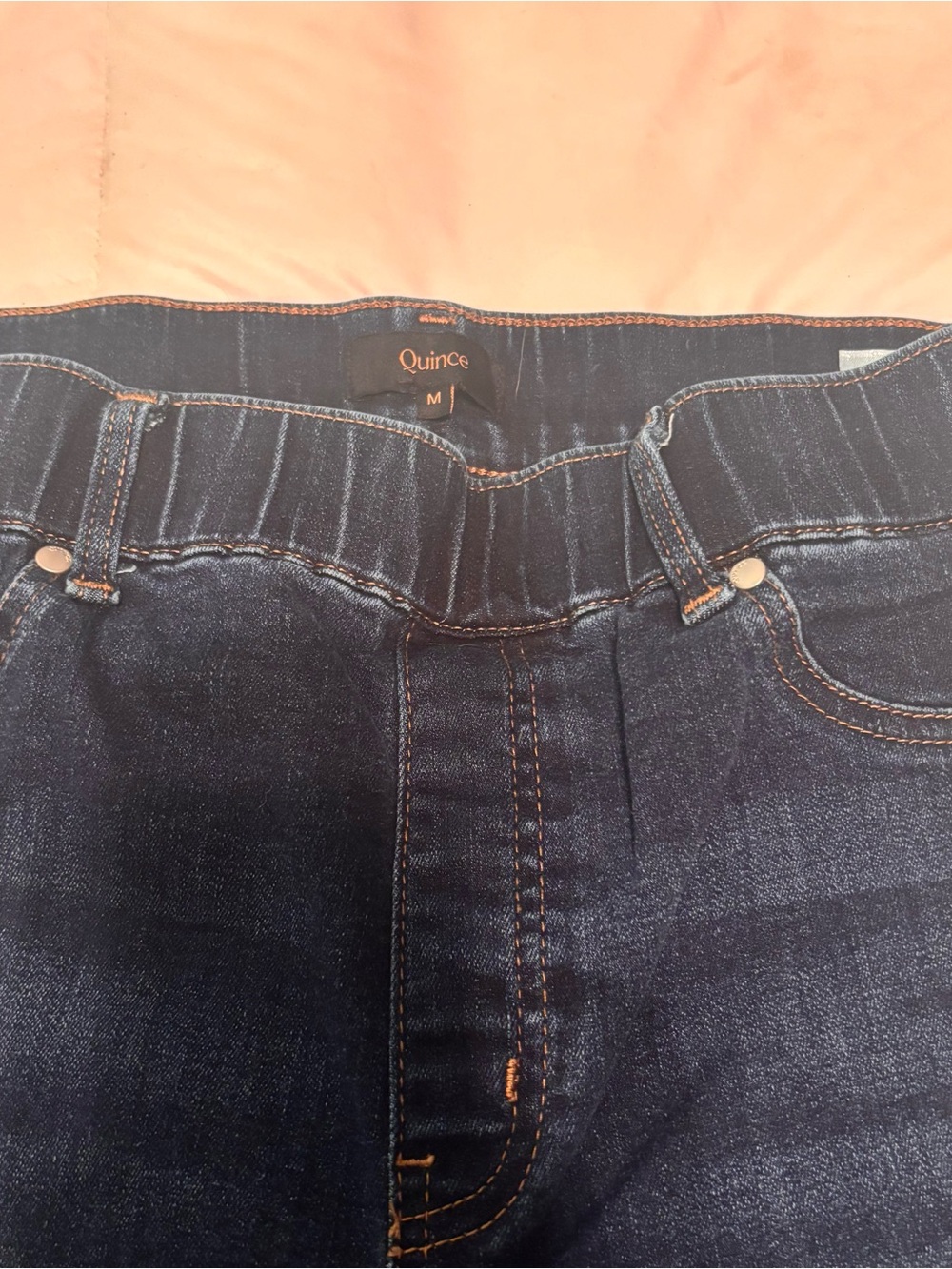 Quince Women's Dark Indigo Skinny Jean-Medium